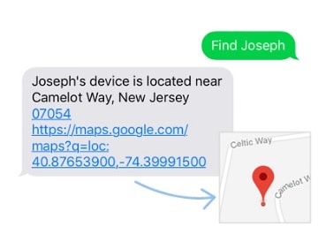 LifeStation Find My Loved One Text to Receive Mobile GPS Alert Location