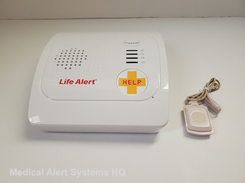 Life Alert Cellular Base and Button
