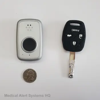 MobileHelp Micro size comparison