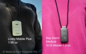 Lively Mobile Plus vs. Bay Alarm Medical SOS Mobile comparison