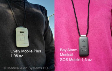 Lively Mobile Plus vs. Bay Alarm Medical SOS Mobile comparison